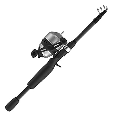 Zebco 33 Spinning Reel and Telescopic Fishing Rod Combo - style: 6 Foot - Spincast