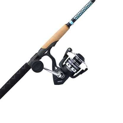 Ugly Stik Carbon Inshore Rod & Penn Pursuit IV Spinning Fishing Combo - size: 30 Size Reel - 7' - Medium Light - 1pc