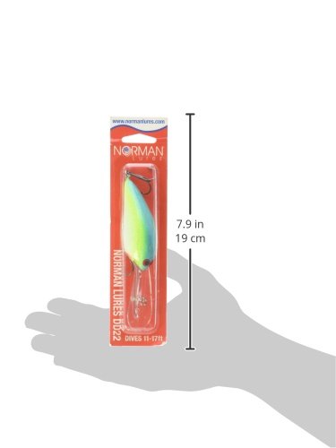 Norman Lures DD22 Deep-Diving Crankbait Bass Fishing Lure - color: Tropical Shad