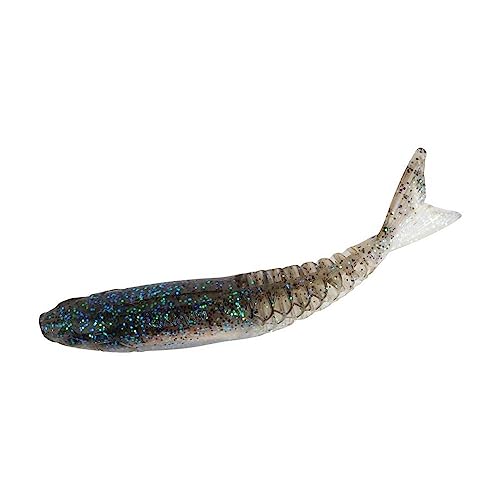 Berkley PowerBait PowerStinger Fishing Soft Bait - color: Electric Shad, size: 4 1/4"
