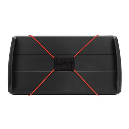 2 Pcs Fish Finder Cover Strap Secure Fishing Graph Cover Adjustable Bungee for Travel - color: Red