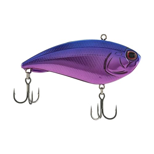 Berkley Jack - color: Purple Chrome, size: 3.1 in - 1 oz