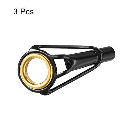 PATIKIL Fishing Rod Tips Repair Kit Stainless Steel Ring Guide for Saltwater Freshwater Fishing - size: 3.8mm