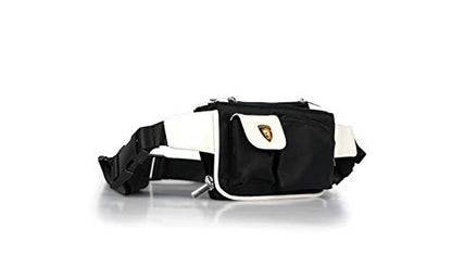 Alexander Bagger Elegant Waist Bag – Water-Resistant, Adjustable Fanny Pack with 4 Pockets for Running, Hiking & Travel; Carries Sports Gear (Golf, Baseball, Hockey, Polo, Rifles, Fishing Gear)