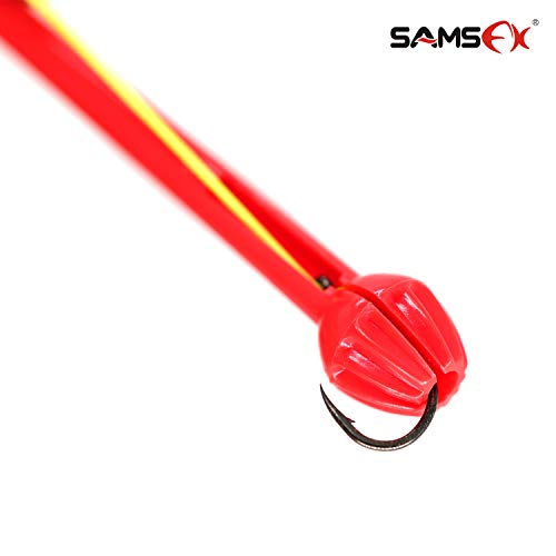 SAMSFX Fishing Treble Hook Remover Plastic Fishing Hook Disgorger 2 Different Sizes in Pack