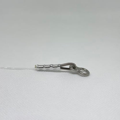 Fishing Shock Leader Line for Jigging and Trolling or Bite Guard Line 100-300 Pound Line - size: 24 inch (200 pound line), style: Figure 8