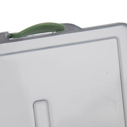 Fishing Tackle Box, Clear Water proof Storage Organizer for Hooks, Lures, Baits, Terminal Tackle and Small Fishing Accessories Use(6 Compartments) - size: 6 Compartments