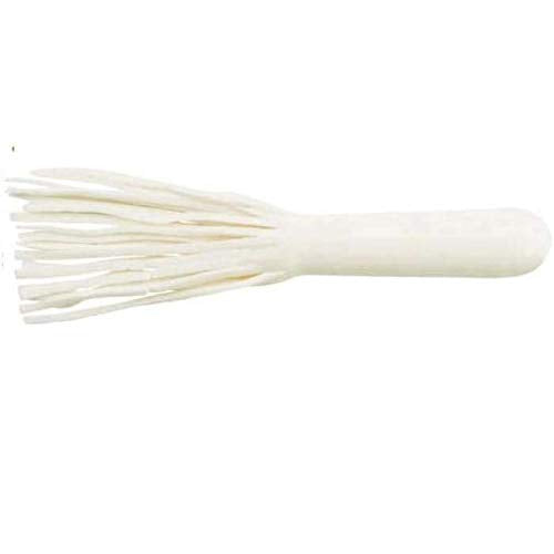 Berkley PowerBait Power Tube Fishing Soft Bait - color: White, size: 2 1/2" (10 Count)