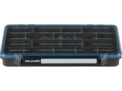 Plano StowAway 3700 Waterproof Stow Tackle Box, 4-Pack, IPX7 Waterproof Rating, with Rustricor, Single Latch Design, Transparent DuraView Lid, Stackable Storage for Fishing Bait, Lures and Gear - size: 3700 4-Pack, style: Regular - New Model