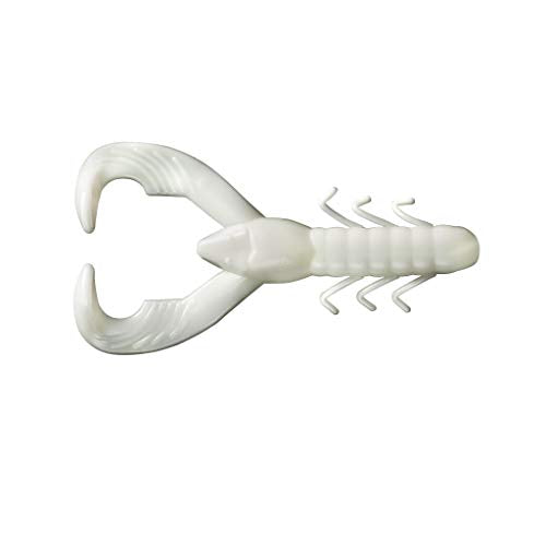Yum Lures YCW327 Christie Craw White, 3.5
