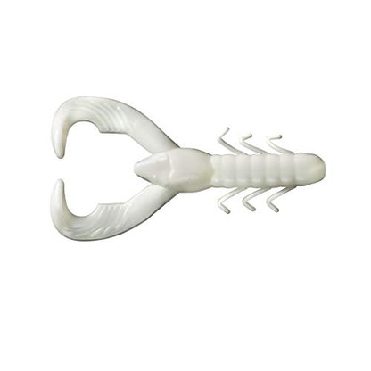 Yum Lures YCW327 Christie Craw White, 3.5