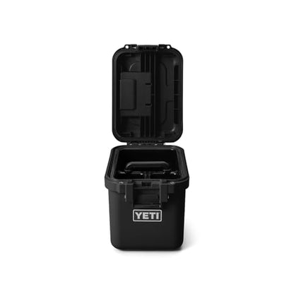 YETI LoadOut GoBox Collection, Divided Waterproof Cargo Case, Dry Box, Camera Case, Fishing Tackle Box - color: Black, size: GoBox 15