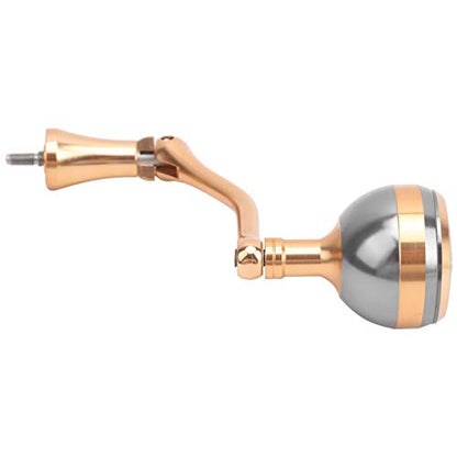 Raguso Reel Handle Grip Reel Handle Conversion Fishing Aluminum Alloy Screw‑in Metal Rocker Arm Reel Power Handle Grip for Spinning Fishing Reel (Medium)