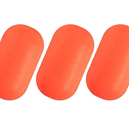 Dr.Fish 30 Pack Fishing Rig Floats Pompano Floats Walleye Rig Lure Making Accessories Surf Fishing Foam Snell Bobbers - color: Red, size: Large-2/3*2/5"