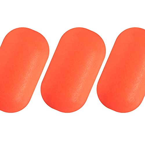 Dr.Fish 30 Pack Fishing Rig Floats Pompano Floats Walleye Rig Lure Making Accessories Surf Fishing Foam Snell Bobbers - color: Red, size: Large-2/3*2/5"