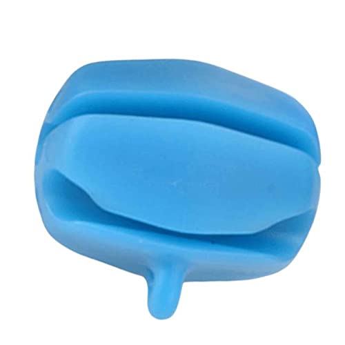 Portable Fishing Rod Fixed Ball Rod Puller Fixed Ball Practical Stop Lever Beam Soft Anti Collision Pole Ball for Outdoor Fishing, Light Blue