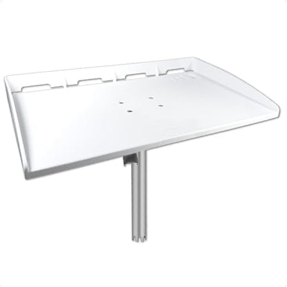 Five Oceans Cutting Board for Boat, 20" x 12" - Premium Fillet Table with Rod Holder Mount, Knife Slot, Plier Storage & Slotted Back - 1-Year Warranty - FO3936 - color: Premium Bait Cutting Board (Rod Holder Mount)