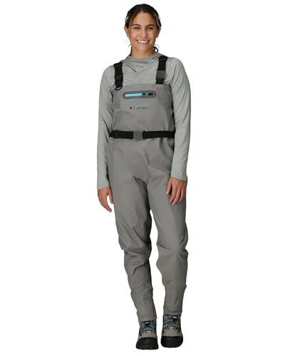 FROGG TOGGS Women's Waterproof Canyon Fishing Stockingfoot Chest Wader for Fishing - size: Large