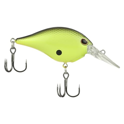 Berkley Dime Fishing Hard Bait - color: Black Chartreuse, size: 2in - 2/5 oz