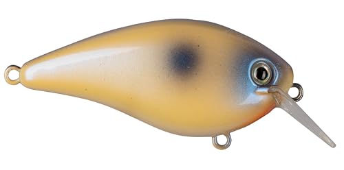 Strike King KVD 1.5 Hard Knock Fishing Lure, 3/8 oz, 3D Lifelike Eyes - color: Oyster, size: 3/8oz