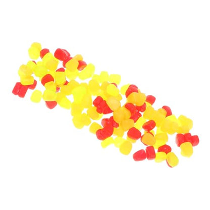NOLITOY 150pcs Silicone Fake Corn Fishing Bait for Carp and Trout, Floating Soft Lures with Convenient Design and Repeated Use, for Saltwater Fishing