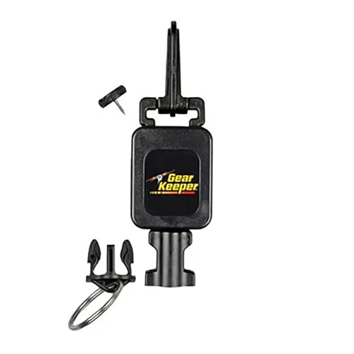 Gear Keeper Scuba Retractable Lanyard for Dive Console & Depth Gauge - Keeps Scuba Gear Secure & Accessible - Made in USA - size: Chest Mount (Mini), style: Combo Mount
