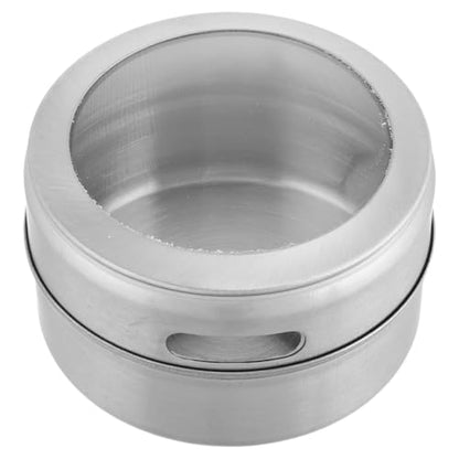 SUPVOX Stainless Steel Fishing Bait Box for Maggots and Portable Multi-Function Storage Case Durable Container for Outdoor Fishing Supplies