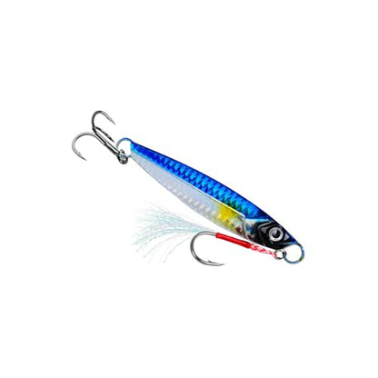 Treble Hook Fast Sinking Jigging Baits Jigs Lure 13g/30g/60g Hard Metal Jigging Spoon Lures Saltwater Fishing Lure - color: ColorD 17G
