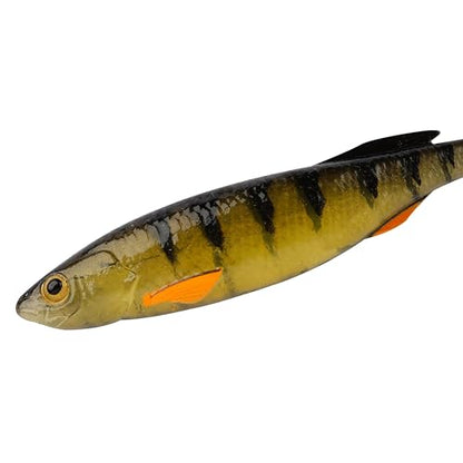 Berkley PowerBait Drip Minnow Fishing Soft Bait - color: Ghost Perch, size: 4"