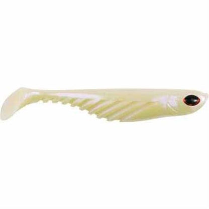 Berkley PowerBait Ripple Shad Fishing Soft Bait - color: Pearl White, size: 4" (5 Count)