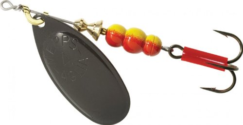Mepps Aglia - Plain trbl, Black