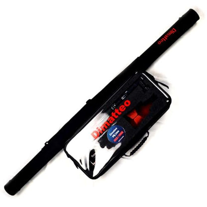 Dimatteo Ergonomics Fishing Combo. Ergonomics Handle with 1.9m Fishing Rod, Jig : 120-280g. Test: 10-15kgs,Spinner Reel 5000(3+1BB),40LB/200M PE Line, PVC Tackle Carry Box and Tube