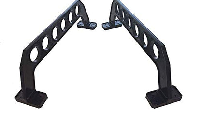 Cobra Storage Garage Door Storage Rack - 21" Black ABS Plastic Fishing Rod Holder - Ultimate Garage Organization for Fishing Gear and Equipment, Saltwater Fishing Gear (1 Pack) - size: 21 inch