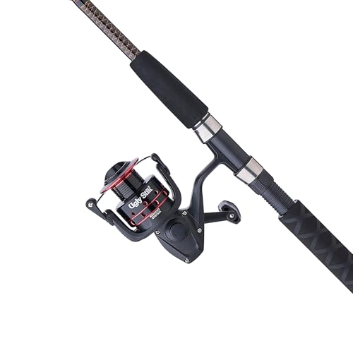 Ugly Stik GX2 Spinning Reel and Fishing Rod Combo - size: 40 Size Reel - 6'6" - Medium Heavy - 1pc, style: New Model