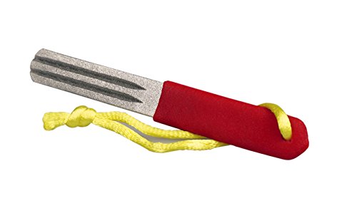 SE Dual Grit Diamond Fishing Hook and Knife Sharpening Stone - DF401FS