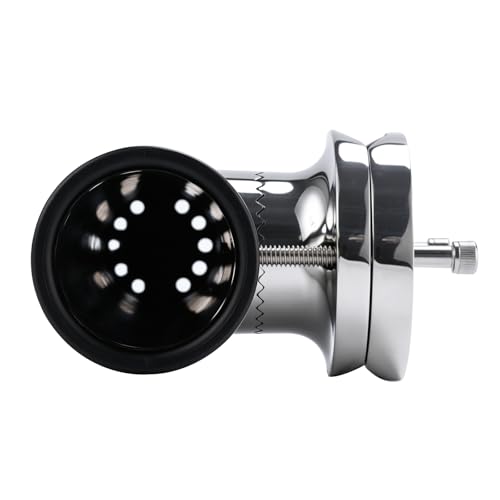 NovelBee 4pcs Boat Fishing Rod Holder Stainless Clamp on Fishing Rod Pole Holder for Rails 1-1/4" to 2"