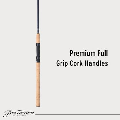 Pflueger President XT Spinning Rod - size: 9' - Medium Light - 2pc