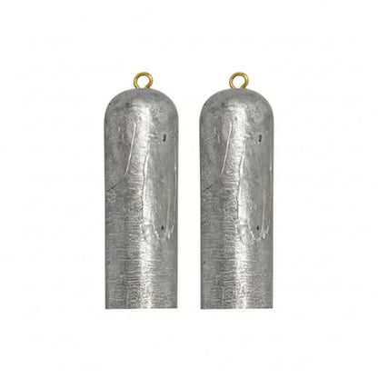 MagBay Lures Deep Drop Weights - Offshore Fishing - color: Uncoated, size: 2lb (2pcs)