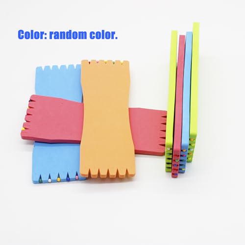 Fishing Leader Line Hook Holder,Fishing Line Foam Board Spool,10pcs Fishing Winding Board with Retaining Pins Accessories