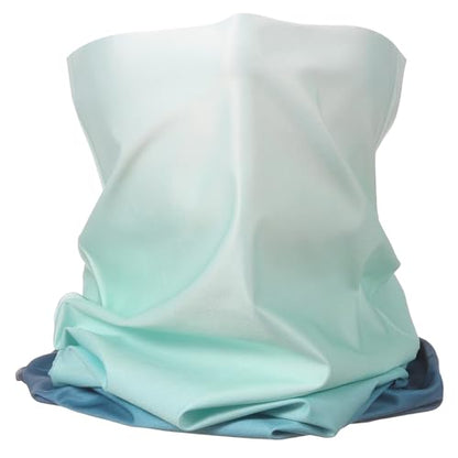 HARFINGTON Summer Cooling Neck Gaiter Sun Protection Face Mask Fishing Necks Gaiter Unisex for Cycling Outdoor Sports - color: Gradient Teal