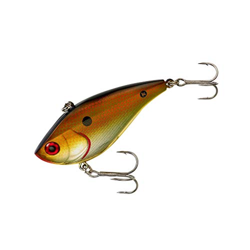 BOOYAH One Knocker Bass Fishing Crankbait Lure - color: Copper Shiner, size: 1/2 oz