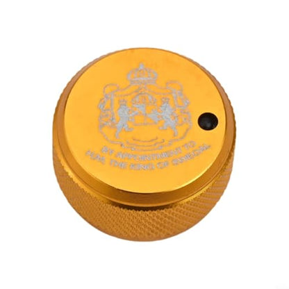 Spool Tension Mechanical Brake Knob for ABU-3/3.5/4/P5 Series, Spool Mechanical Aluminum Alloy Brake Knob with internal sound baitcast reel, Fish Reel Fishing Supplies(gold) - color: gold