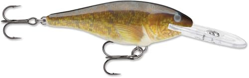 Rapala Shad Rap 6 Fishing Lure - color: Walleye, size: 2-1/2"