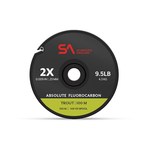 Scientific Anglers Absolute Fluorocarbon Trout Tippet - size: 2X, style: 100m - Absolute Fluorocarbon Trout Tippet
