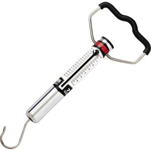 Rapala Mechanical Tube Scale 50 lb, Heavy-Duty Fishing Scale with Spring Tension Design, Compact and Accurate for Weighing Fish On the Go