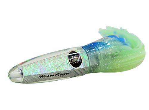 High Speed Wahoo Lures - Wahoo Clippers - color: Glow in the Dark, size: Un-Rigged