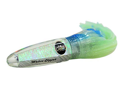 High Speed Wahoo Lures - Wahoo Clippers - color: Glow in the Dark, size: Un-Rigged