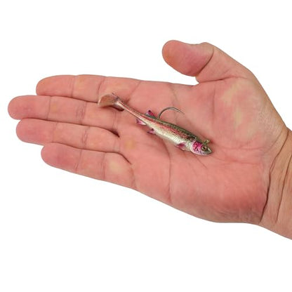Berkley PowerBait Minnotator Fishing Soft Bait - color: HD Rainbow Trout, size: 3.5 in - 3/8 oz