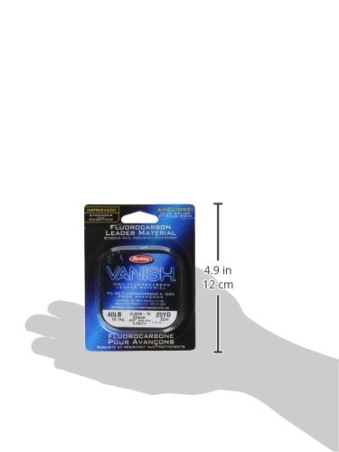 Berkley Vanish Fluorocarbon Fishing Line/Leader Material - color: Clear - Leader Coil, size: 30yd, style: 80 Pounds