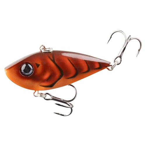 Strike King Red Eyed Shad Fishing Lure - color: Brown Gourd, size: 0.5 ounce